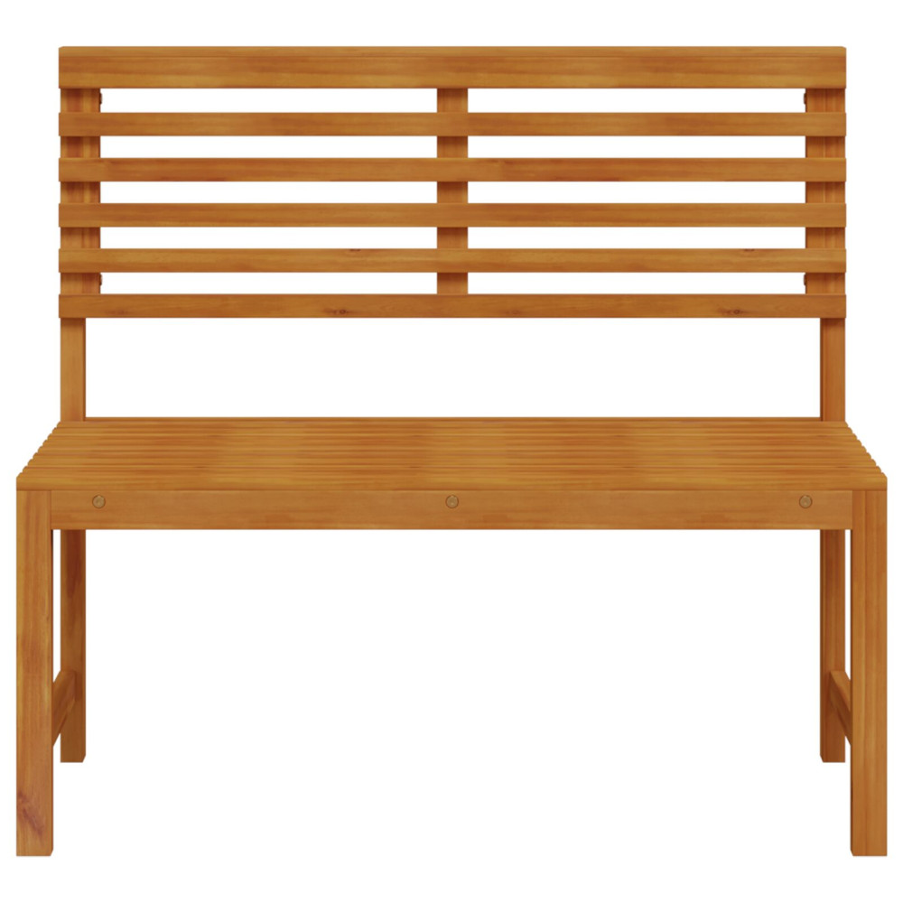 Produktbild för Trädgård Stol Brun 100 x 50 x 91cm Massivt akaciaträ