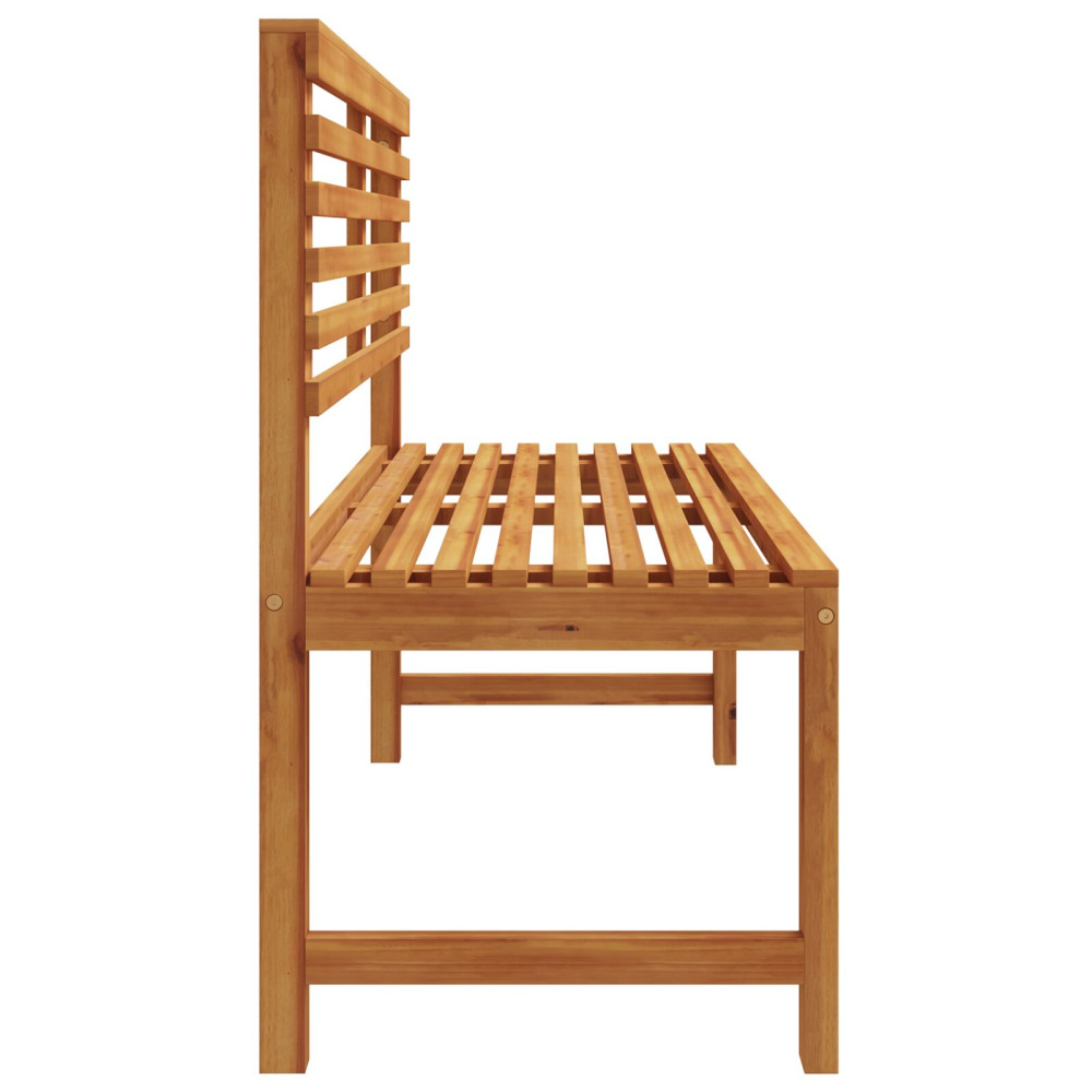 Produktbild för Trädgård Stol Brun 100 x 50 x 91cm Massivt akaciaträ
