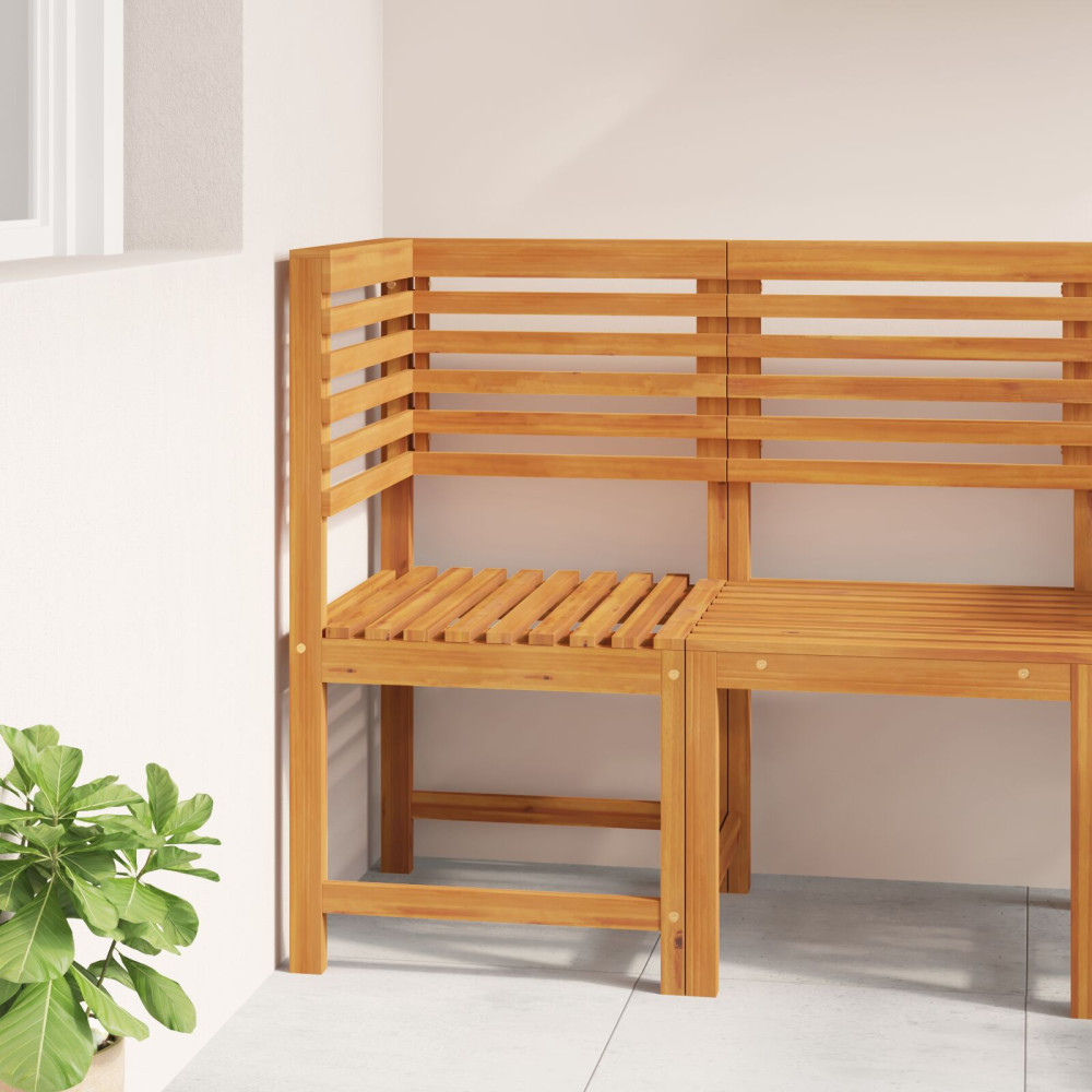 Produktbild för Trädgård Stol Brun 50 x 50 x 91cm Massivt akaciaträ