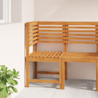 Produktbild för Trädgård Stol Brun 50 x 50 x 91cm Massivt akaciaträ