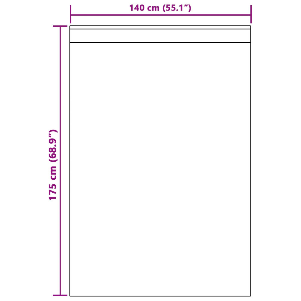 Produktbild för Mörkläggningsgardiner 2 pcs Svart 140 x 175 cm Sammet
