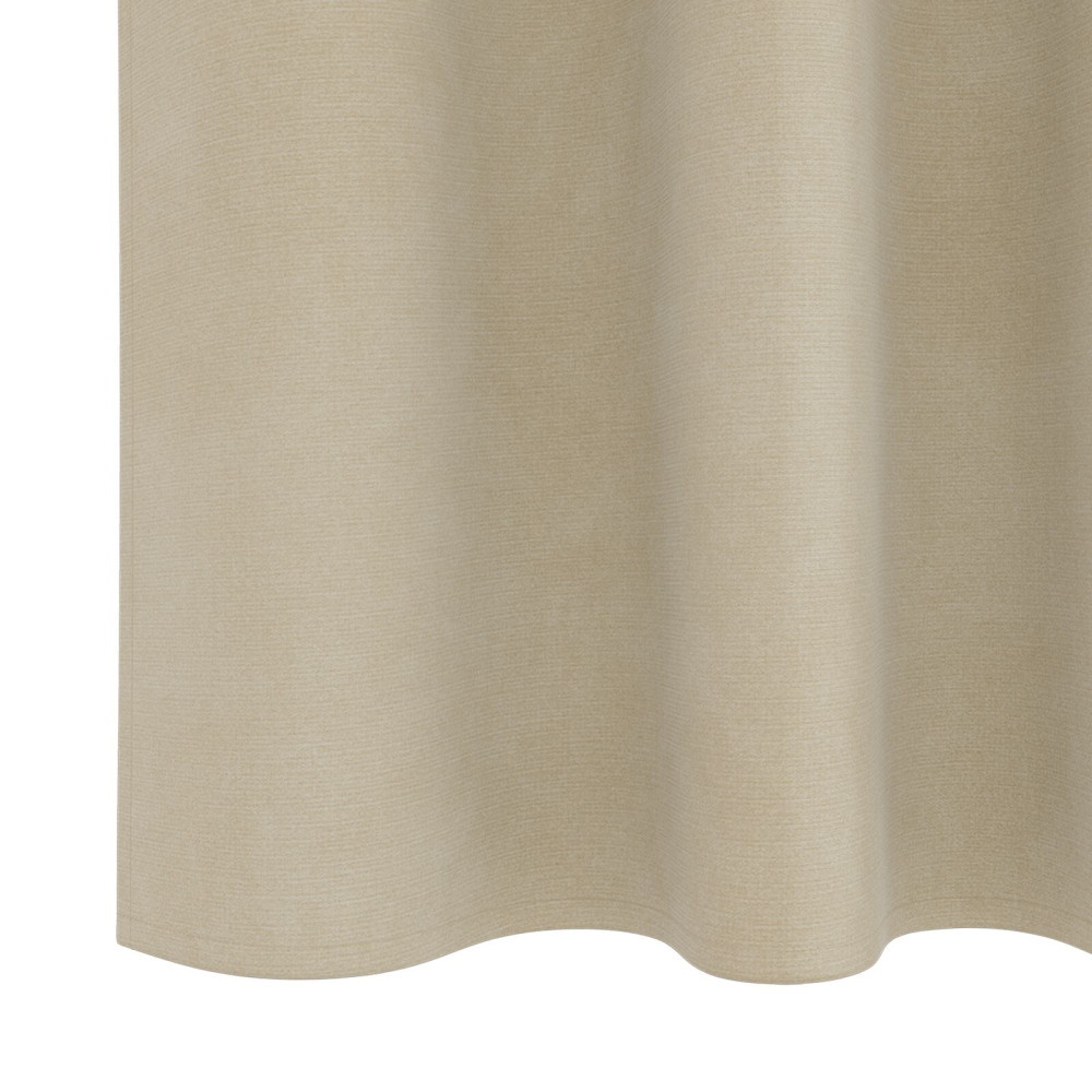 Produktbild för Mörkläggningsgardiner 2 pcs Kräm 140 x 175 cm Sammet