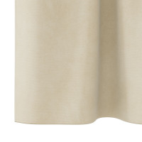Produktbild för Mörkläggningsgardiner 2 pcs Kräm 140 x 140 cm Sammet
