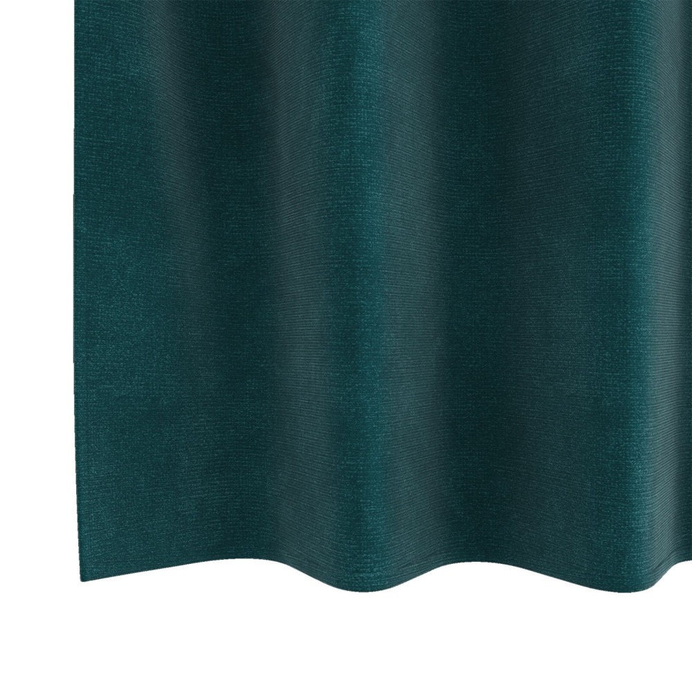 Produktbild för Mörkläggningsgardiner 2 pcs Mörkgrön 140 x 175 cm Sammet