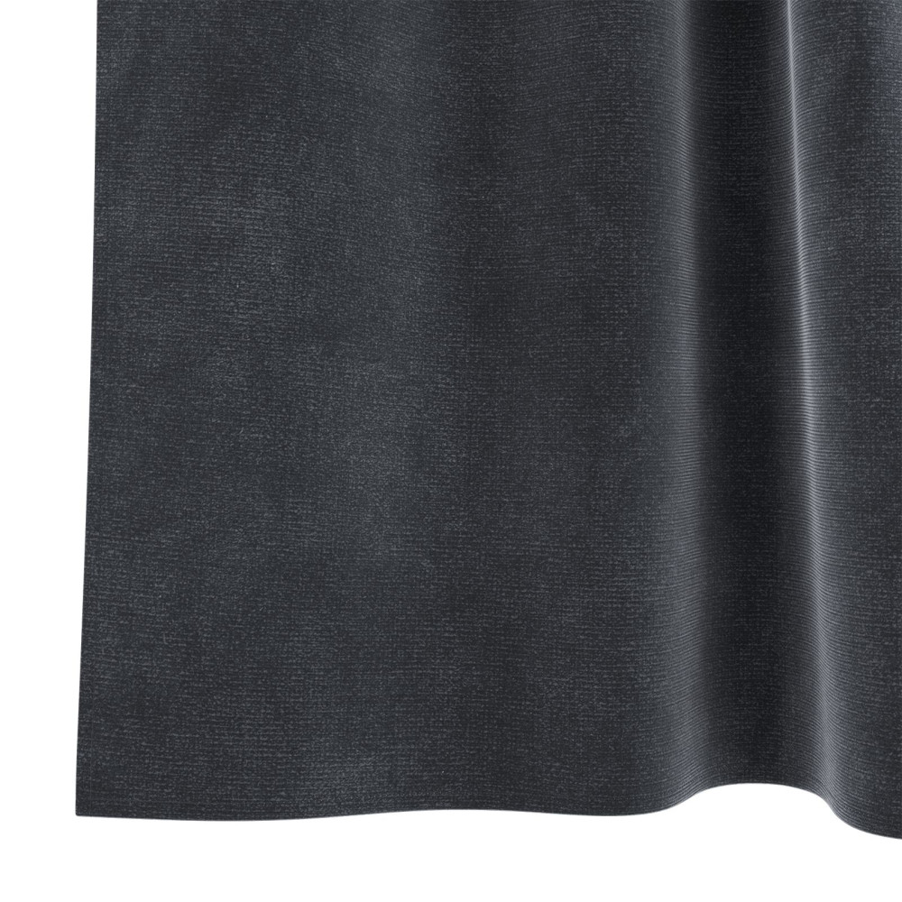 Produktbild för Mörkläggningsgardiner 2 pcs Mörkgrå 140 x 245 cm Sammet