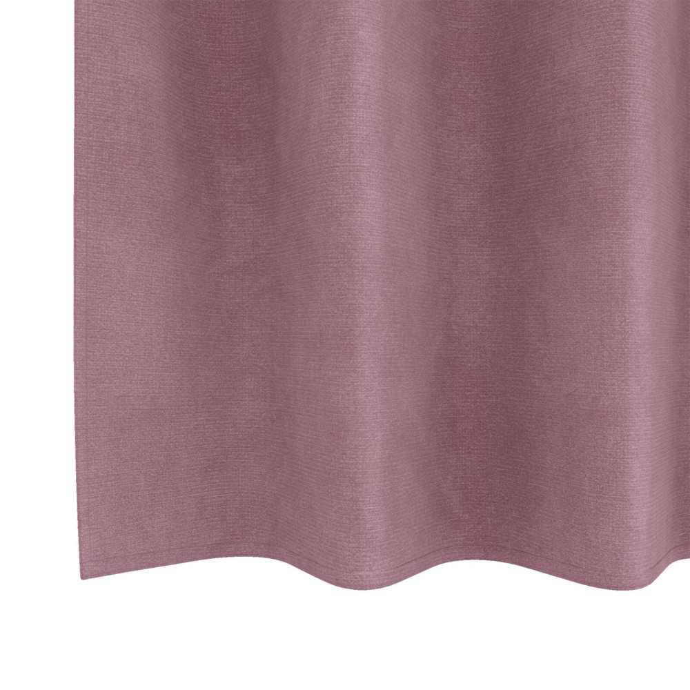 Produktbild för Mörkläggningsgardiner 2 pcs Mörkrosa 140 x 260 cm Sammet