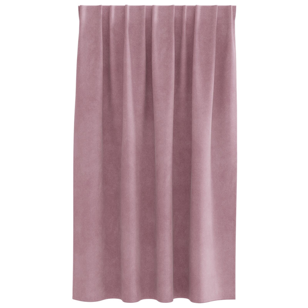 Produktbild för Mörkläggningsgardiner 2 pcs Mörkrosa 140 x 140 cm Sammet