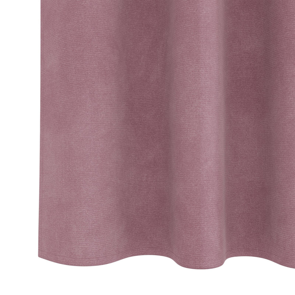 Produktbild för Mörkläggningsgardiner 2 pcs Mörkrosa 140 x 140 cm Sammet
