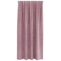 Produktbild för Mörkläggningsgardiner 2 pcs Mörkrosa 140 x 175 cm Sammet