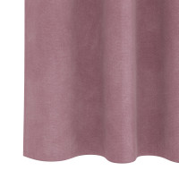 Produktbild för Mörkläggningsgardiner 2 pcs Mörkrosa 140 x 260 cm Sammet