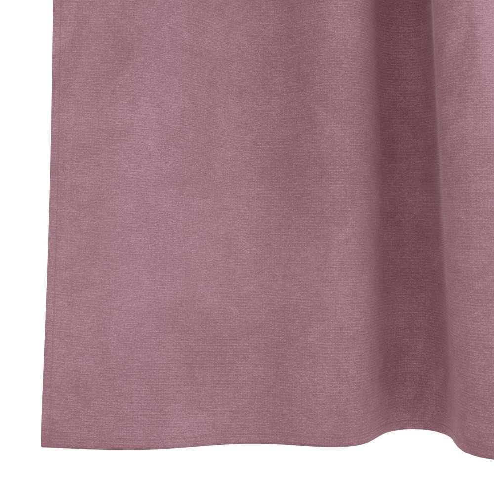 Produktbild för Mörkläggningsgardiner 2 pcs Mörkrosa 140 x 140 cm Sammet
