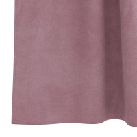 Produktbild för Mörkläggningsgardiner 2 pcs Mörkrosa 140 x 140 cm Sammet