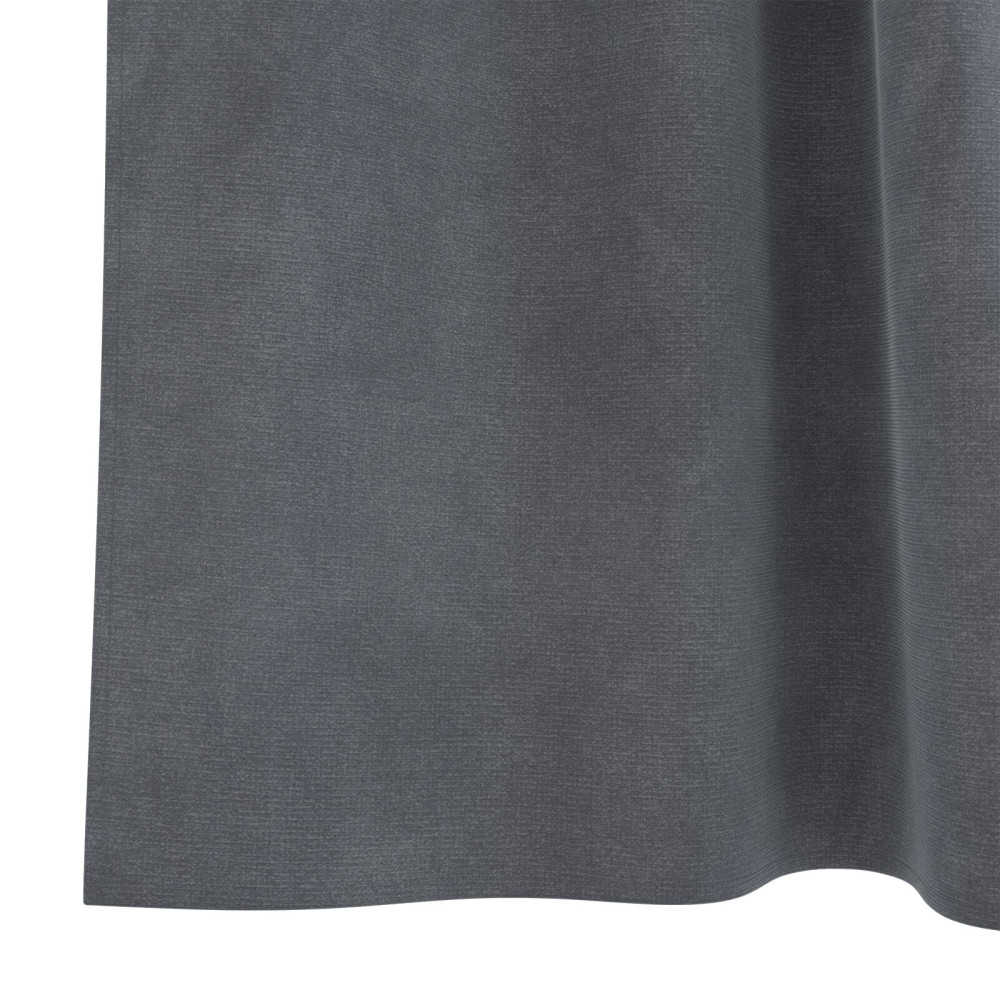 Produktbild för Mörkläggningsgardiner 2 pcs Ljusgrå 140 x 225 cm Sammet
