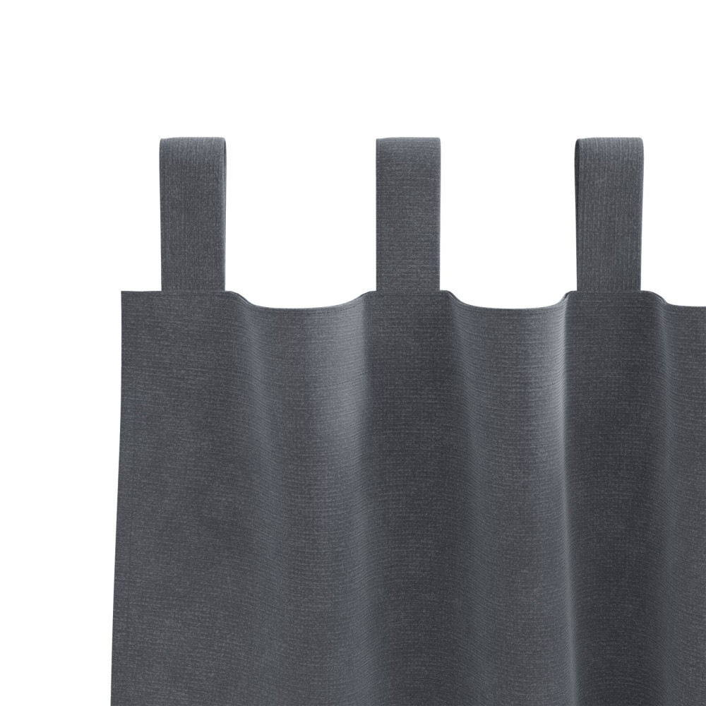 Produktbild för Mörkläggningsgardiner 2 pcs Ljusgrå 140 x 245 cm Sammet