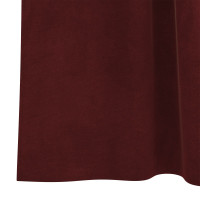 Produktbild för Mörkläggningsgardiner 2 pcs Vinröd 140 x 245 cm Sammet