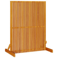 Produktbild för Avskärmningsskärm Brun 79,5 x 50 x 110 cm Massivt Akaciaträ