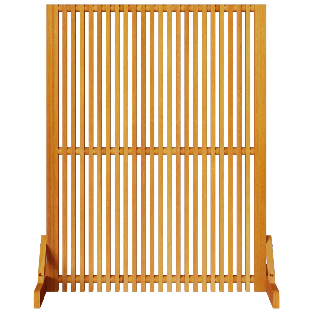Produktbild för Avskärmningsskärm Brun 79,5 x 50 x 110 cm Massivt Akaciaträ