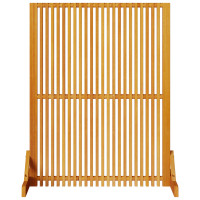 Produktbild för Avskärmningsskärm Brun 79,5 x 50 x 110 cm Massivt Akaciaträ