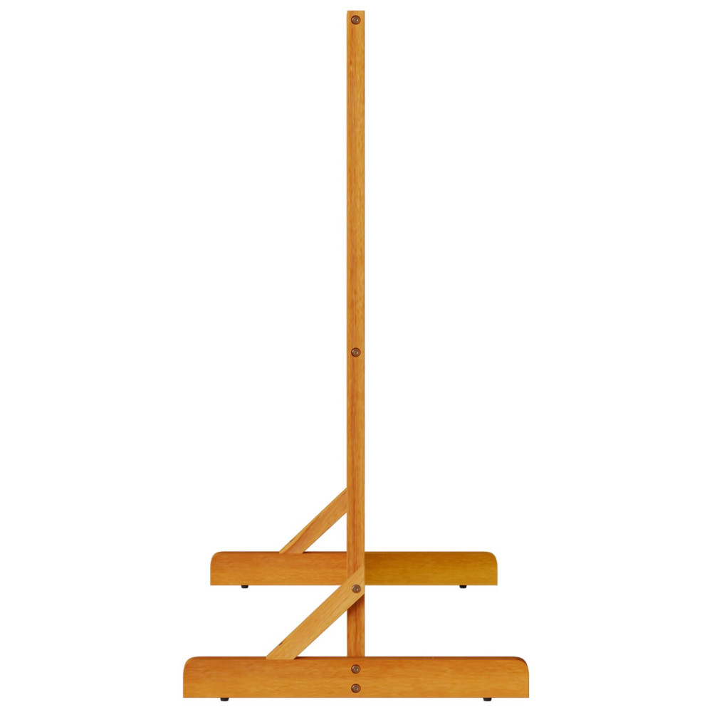 Produktbild för Avskärmningsskärm Brun 79,5 x 50 x 110 cm Massivt Akaciaträ