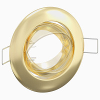 Produktbild för Spotlight 6 pcs Guld 9 x 9 x 2.5 cm Metall