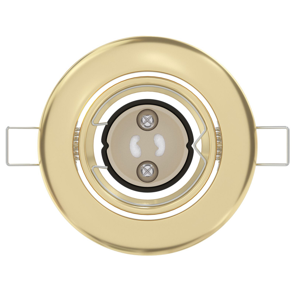 Produktbild för Spotlight 6 pcs Guld 9 x 9 x 2.5 cm Metall