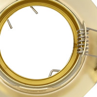 Produktbild för Spotlight 6 pcs Guld 9 x 9 x 2.5 cm Metall