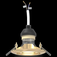Produktbild för Spotlight 6 pcs Guld 9 x 9 x 2.5 cm Metall