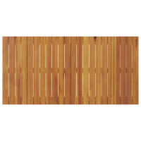 Produktbild för Matbord Brun 110 x 55 x 61,5 cm Massivt Akaciaträ