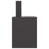 Produktbild för Eldstad Svart 80 x 50 x 96 cm Kallvalsat stål