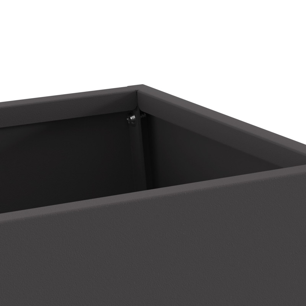 Produktbild för Eldstad Svart 60 x 35 x 100 cm Stål