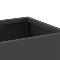 Produktbild för Eldstad Svart 60 x 35 x 100 cm Stål