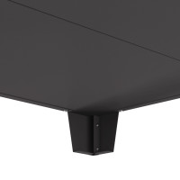 Produktbild för Eldstad Svart 80 x 80 x 43 cm Väderbeständig stål