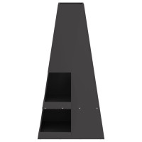Produktbild för Eldstad Svart 50 x 50 x 100 cm Stål