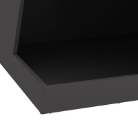 Produktbild för Eldstad Svart 50 x 50 x 100 cm Stål