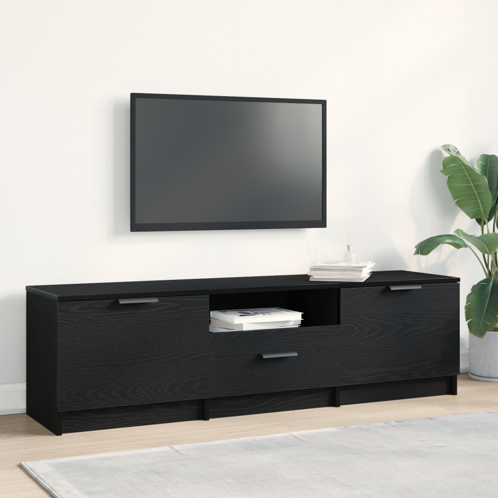 Produktbild för TV-skåp med låda 140 x 35 x 40 cm Konstruerat trä