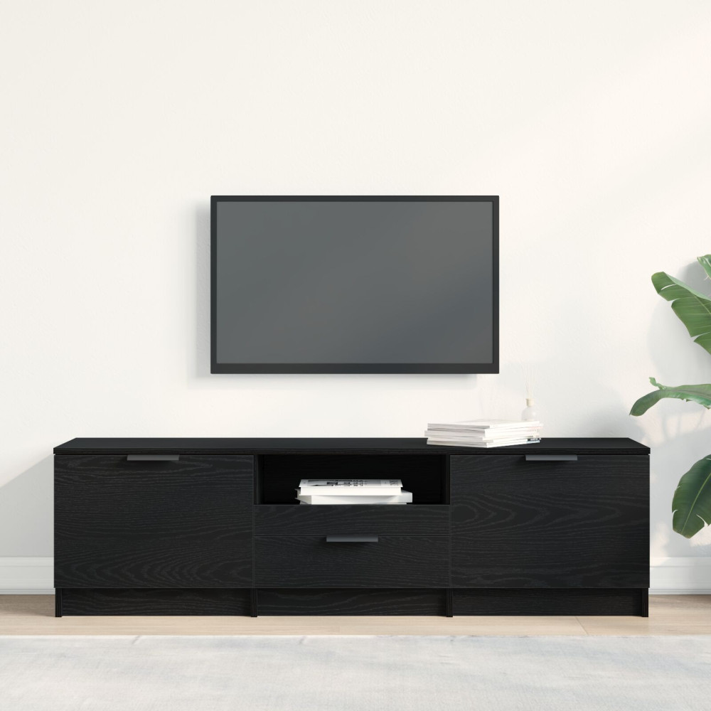 Produktbild för TV-skåp med låda 140 x 35 x 40 cm Konstruerat trä