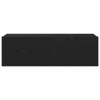 Produktbild för TV-skåp 2 pcs Svart 100 x 30 x 30 cm Konstruerat trä