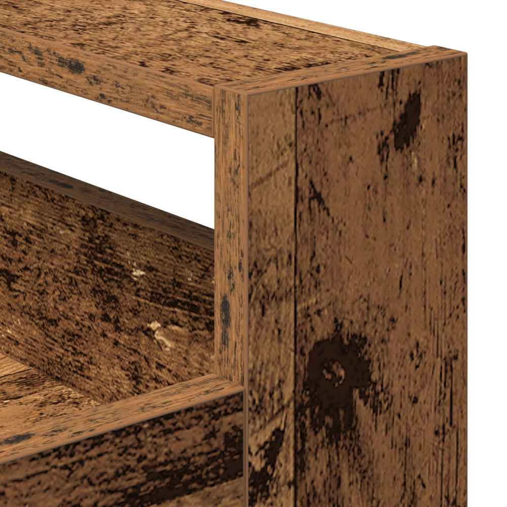 Produktbild för Köksvagn Gammalt trä 60 x 45 x 80 cm Konstruerat trä
