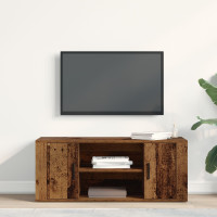 Produktbild för TV-skåp Gammalt trä 100 x 35 x 40 cm Konstruerat trä