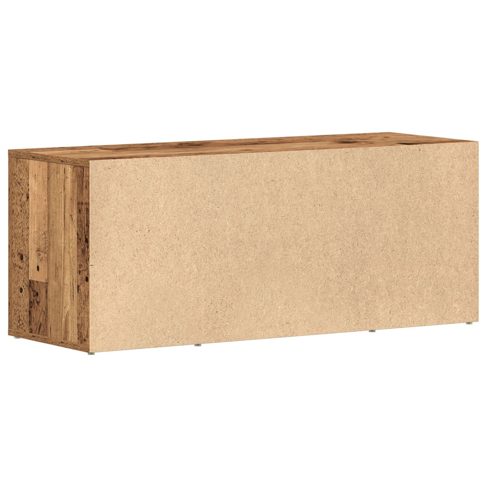 Produktbild för TV-skåp Gammalt trä 100 x 35 x 40 cm Konstruerat trä