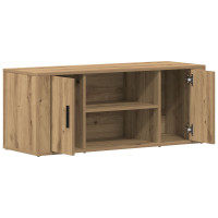 Produktbild för TV-skåp 100 x 35 x 40 cm artisan ek Konstruerat trä