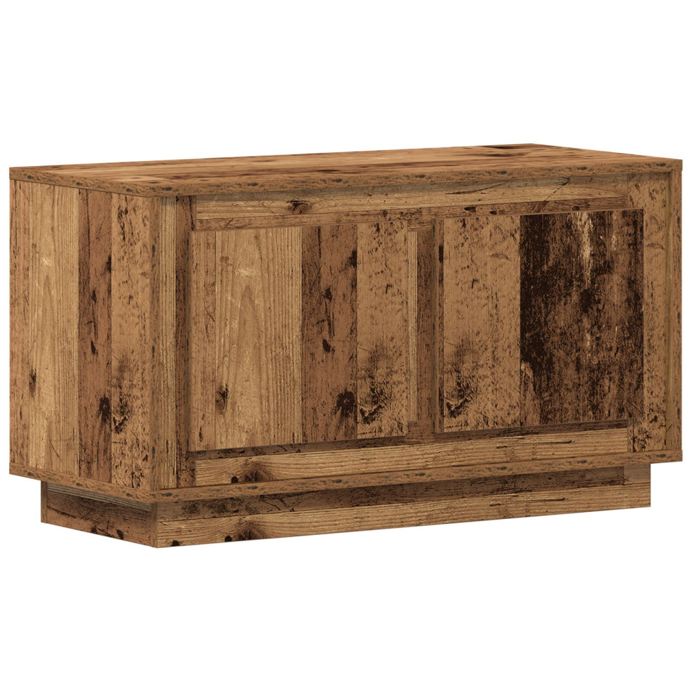 Produktbild för TV-skåp Gammalt trä 80 x 35 x 45 cm Konstruerat trä