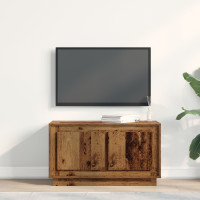 Produktbild för TV-skåp Gammalt trä 80 x 35 x 45 cm Konstruerat trä