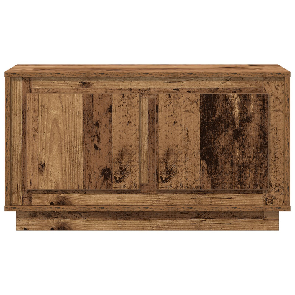 Produktbild för TV-skåp Gammalt trä 80 x 35 x 45 cm Konstruerat trä