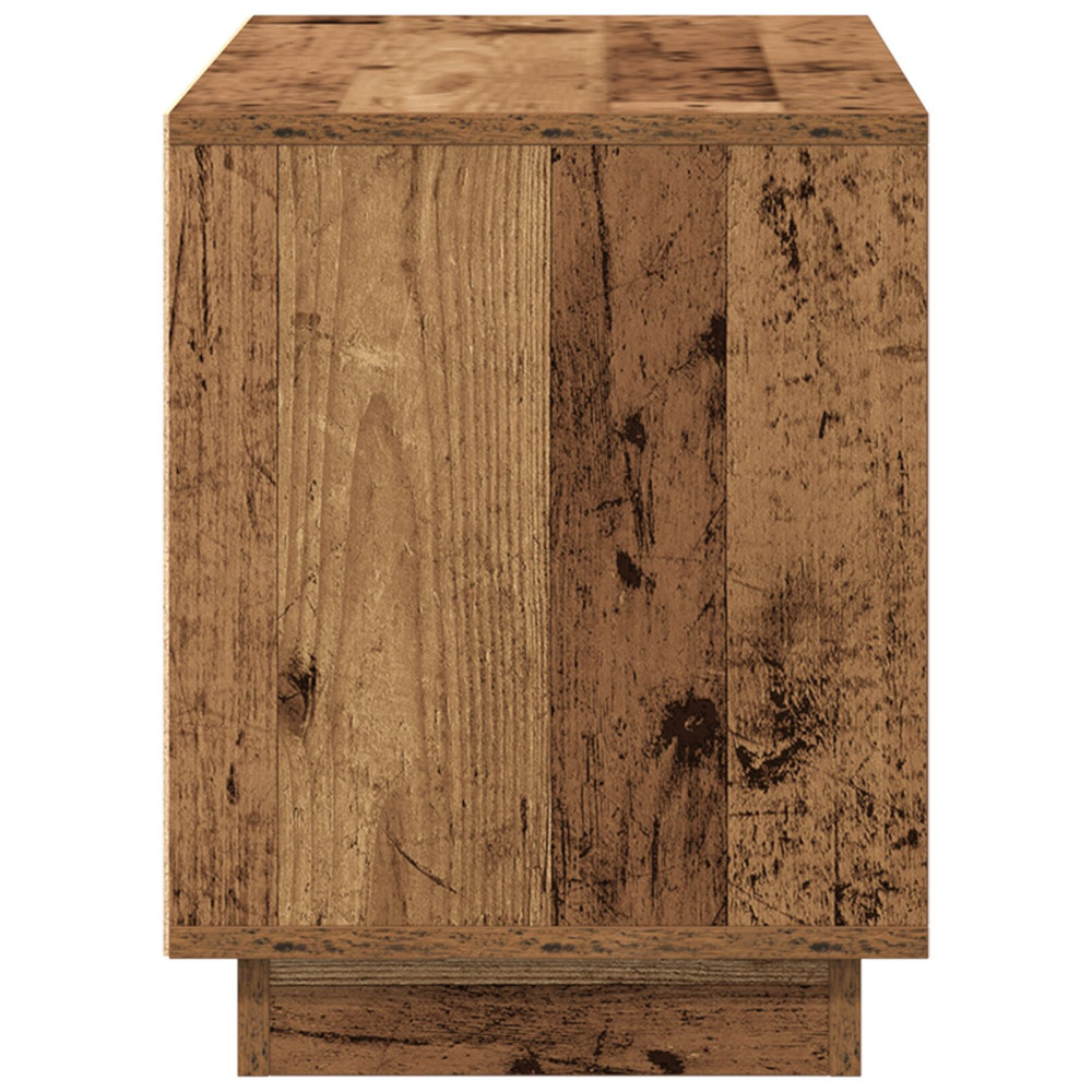 Produktbild för TV-skåp Gammalt trä 80 x 35 x 45 cm Konstruerat trä
