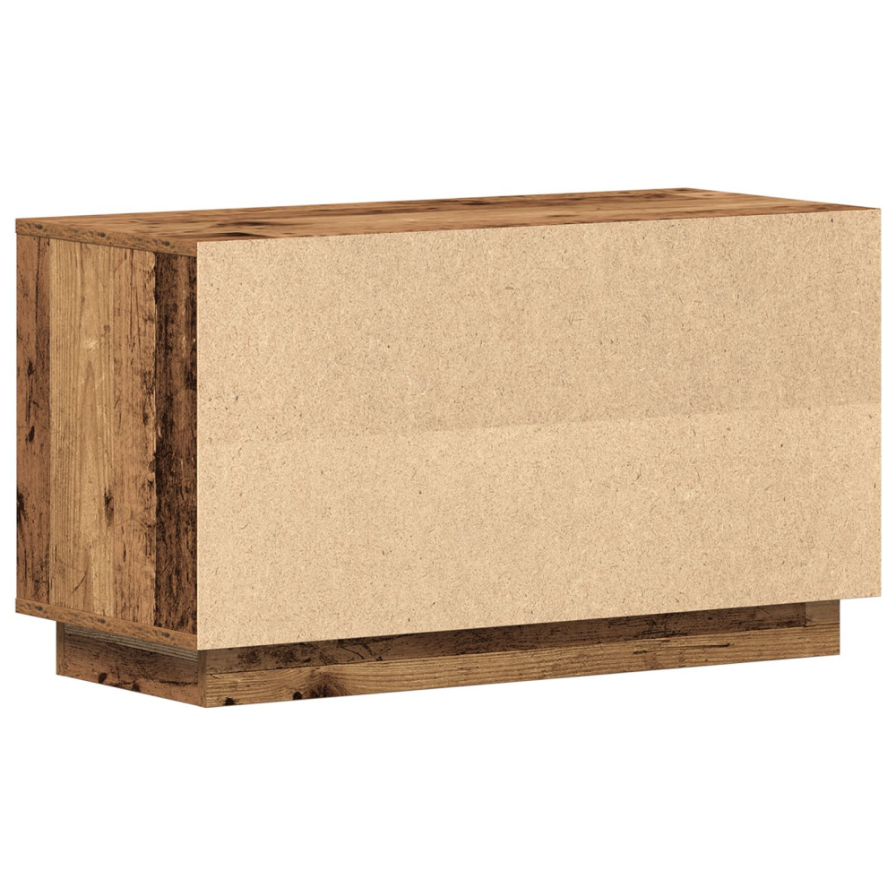 Produktbild för TV-skåp Gammalt trä 80 x 35 x 45 cm Konstruerat trä
