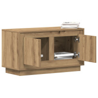 Produktbild för TV-skåp 80 x 35 x 45 cm artisan ek Konstruerat trä