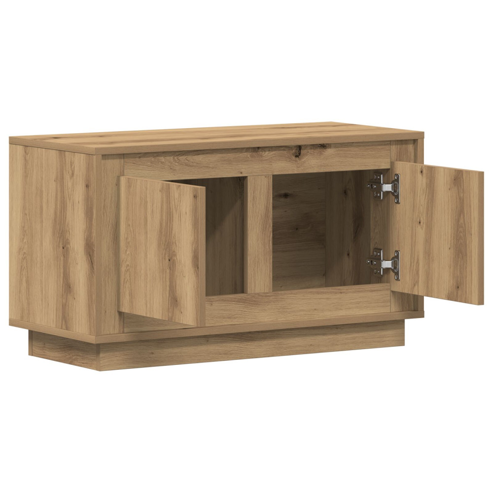 Produktbild för TV-skåp 80 x 35 x 45 cm artisan ek Konstruerat trä