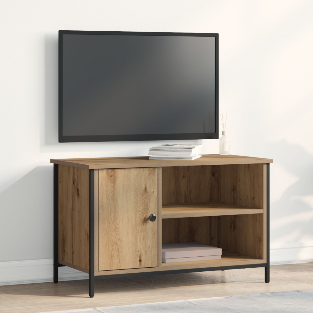 Produktbild för TV-skåp 80 x 40 x 50 cm artisan ek Konstruerat trä