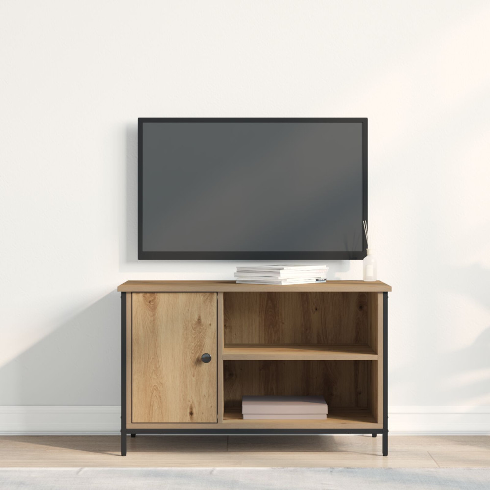 Produktbild för TV-skåp 80 x 40 x 50 cm artisan ek Konstruerat trä